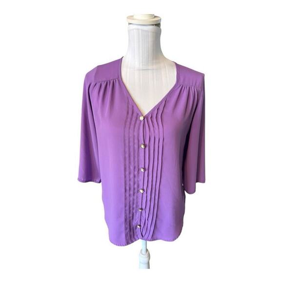 Purple Blouse Size S - Picture 1 of 3